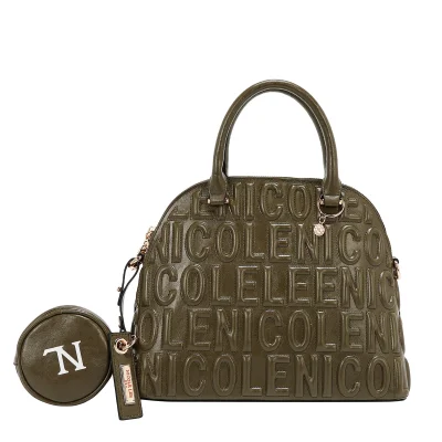 EMBOSSED LOGO DOME BAG