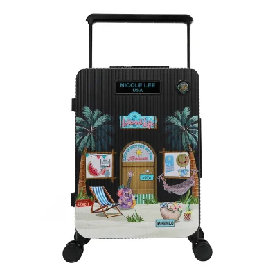 20″ RIBBED CARRY-ON SUITCASE