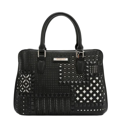 GEOMETRIC CUTOUT DOME BAG