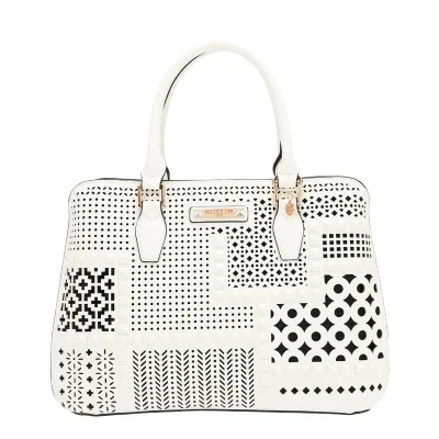 GEOMETRIC CUTOUT DOME BAG