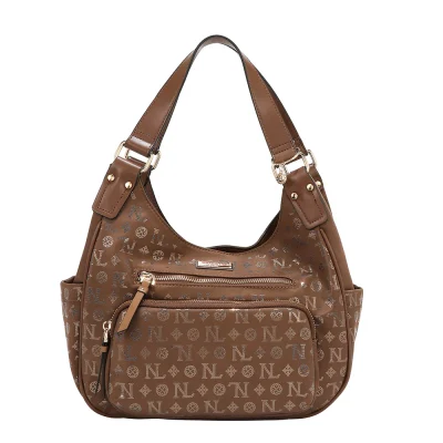 MONOGRAM LOGO SHOULDER BAG