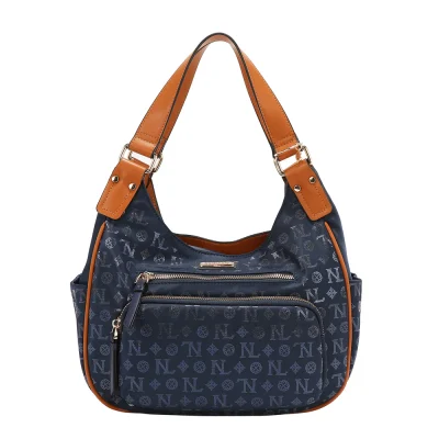 MONOGRAM LOGO SHOULDER BAG