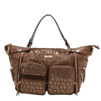 MONOGRAM LOGO SHOPPER BAG